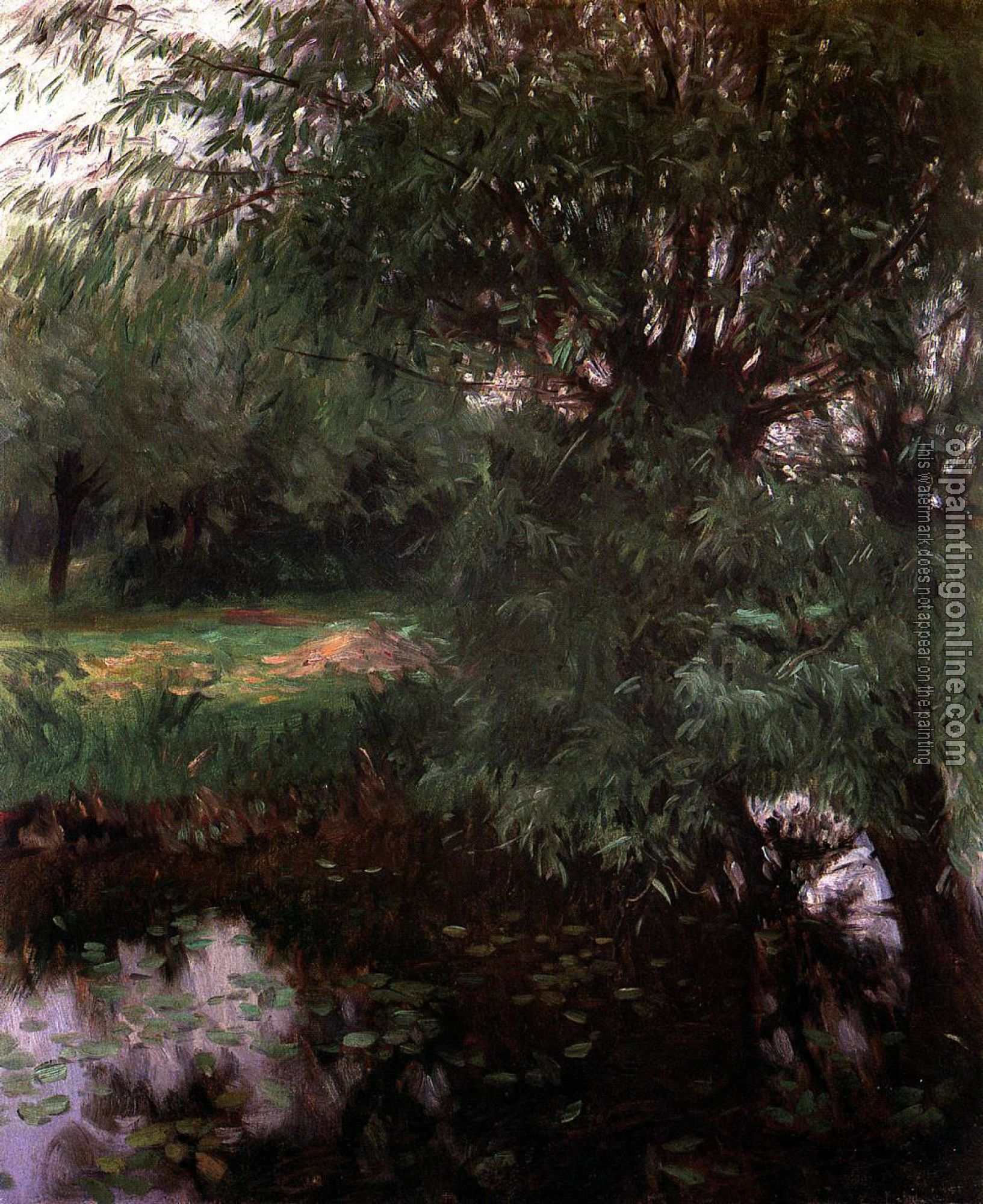 Sargent, John Singer - A Backwater at Wargrave